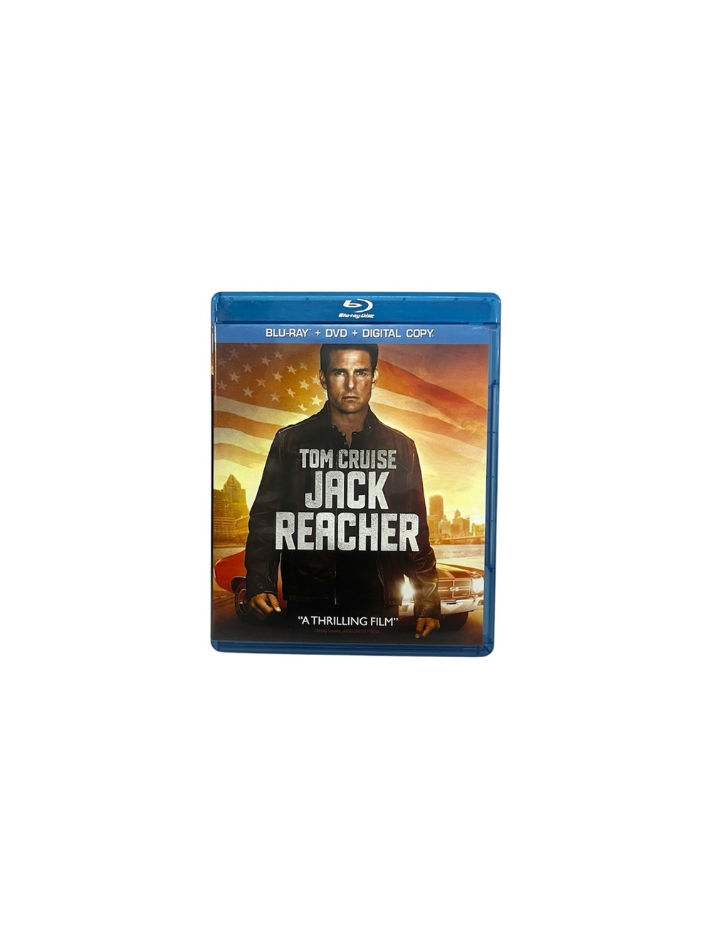 Jack Reacher (Blu-ray + DVD, 2012, 2-Disc) Tom Cruise